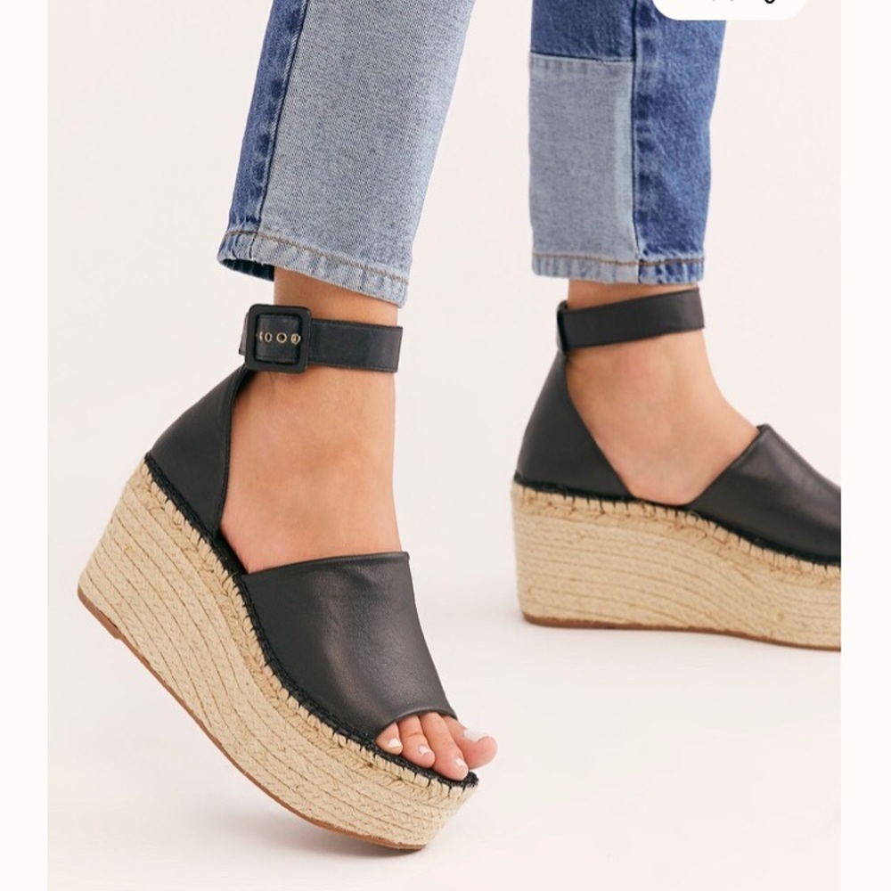 Free People Coastal Platform Wedge